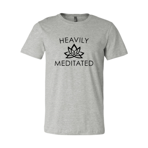 Heavily "Meditated"Shirt Stresses meditation