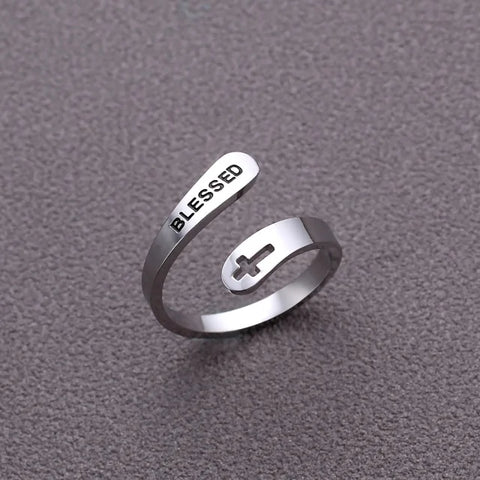 Silver Rings for Men – Love, Faith, Hope Ring Collection