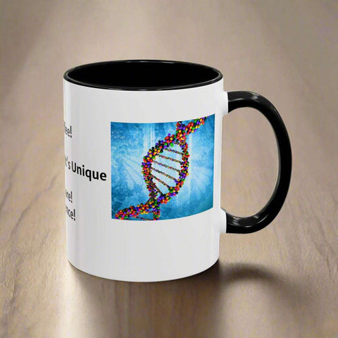 DNA Coffee Mug (11, 15oz)-You are Unique