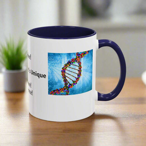 DNA Coffee Mug (11, 15oz)-You are Unique