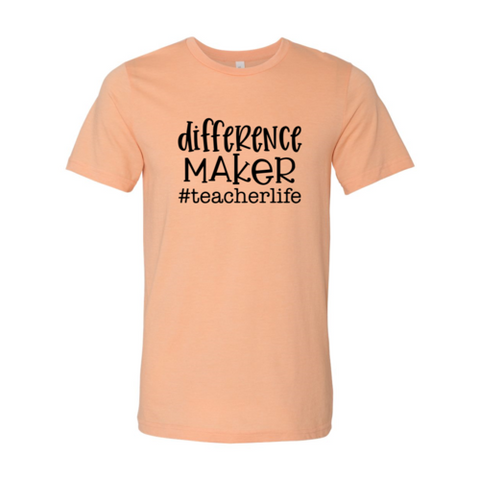 Difference Maker Shirt-Motivation to a "T"