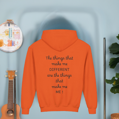 "The things that make me DIFFERENT are the things that make me ME" sweatshirt