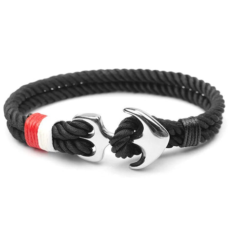Loren Hope Bracelet: Paracord Whale Tail Hope Bracelet