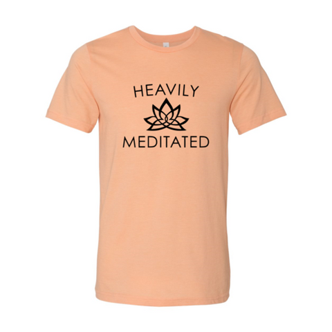 Heavily "Meditated"Shirt Stresses meditation