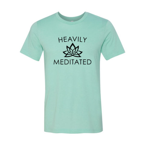 Heavily "Meditated"Shirt Stresses meditation