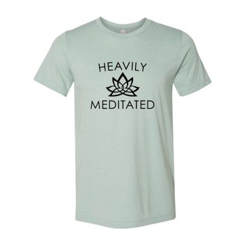 Heavily "Meditated"Shirt Stresses meditation