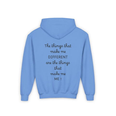 "The things that make me DIFFERENT are the things that make me ME" sweatshirt