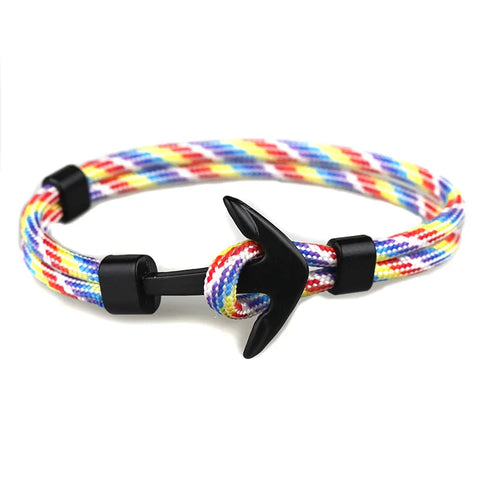 Loren Hope Bracelet: Paracord Whale Tail Hope Bracelet