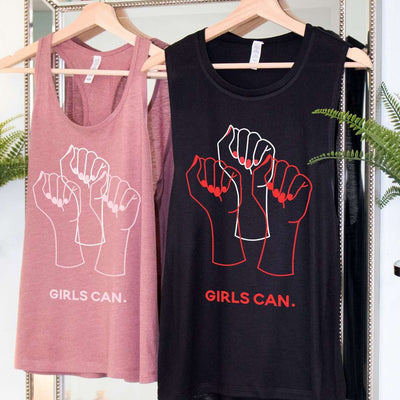 "GIRLS CAN" Tank Top