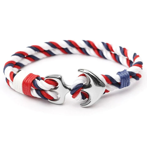 Loren Hope Bracelet: Paracord Whale Tail Hope Bracelet