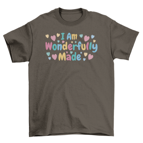 Wonderful motivational quote t-shirt