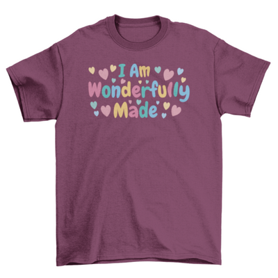 Wonderful motivational quote t-shirt