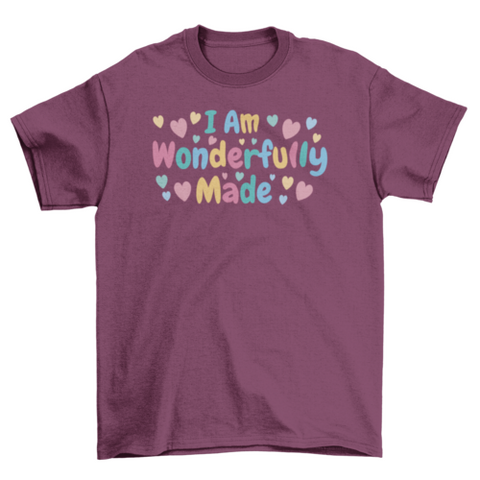 Wonderful motivational quote t-shirt