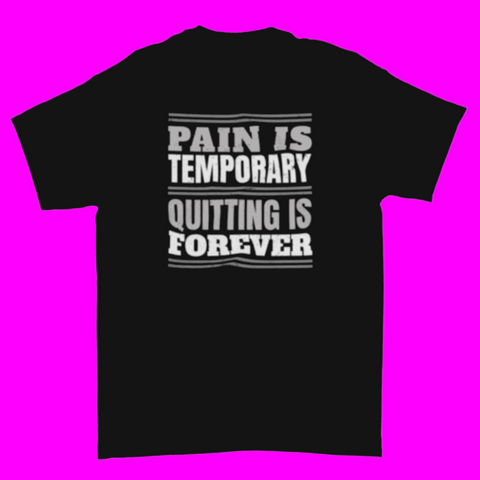 Gym exercise motivational quote t-shirt