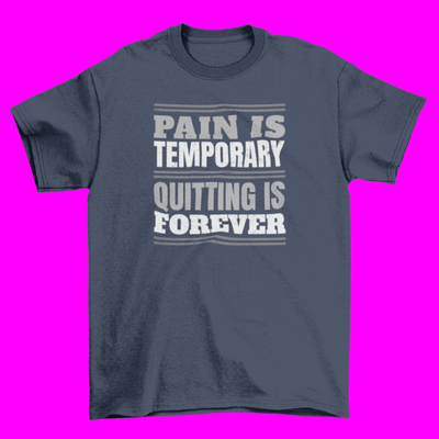 Gym exercise motivational quote t-shirt