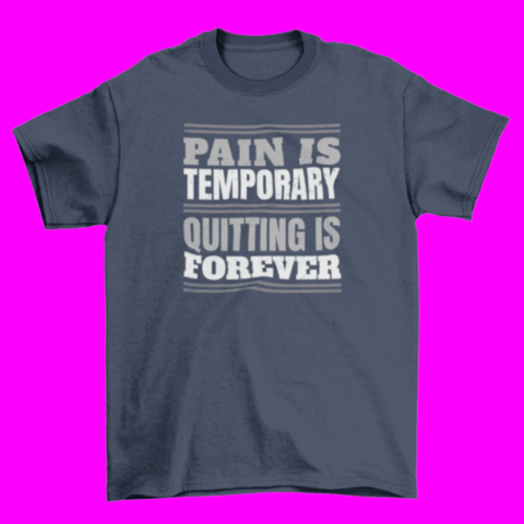 Gym exercise motivational quote t-shirt