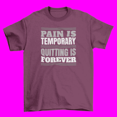 Gym exercise motivational quote t-shirt