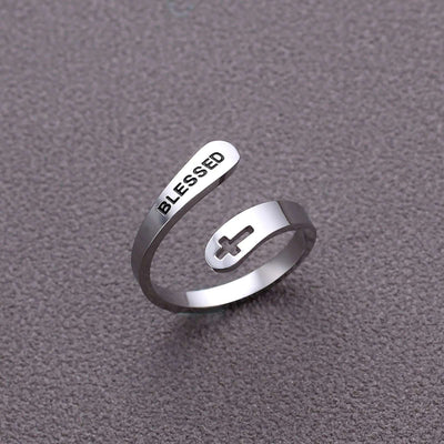 Silver Rings for Men – Love, Faith, Hope Ring Collection