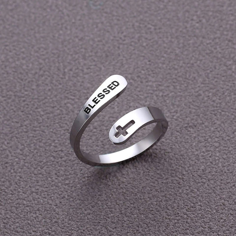 Silver Rings for Men – Love, Faith, Hope Ring Collection