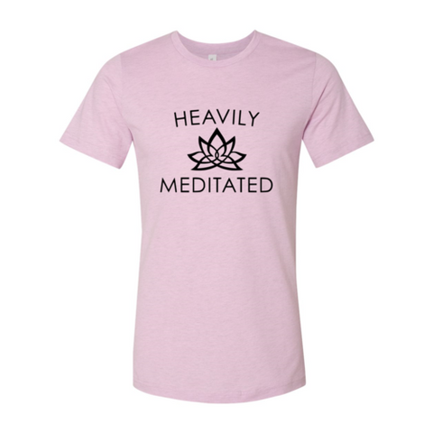 Heavily "Meditated"Shirt Stresses meditation
