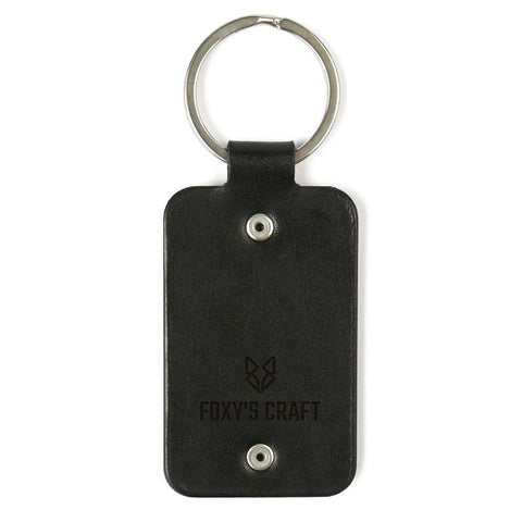 Leather keychain – Your speed doesn’t matter, forward is forward