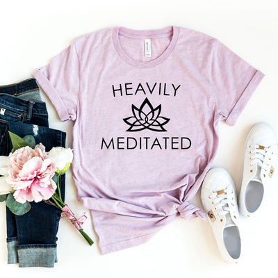 Heavily "Meditated"Shirt Stresses meditation