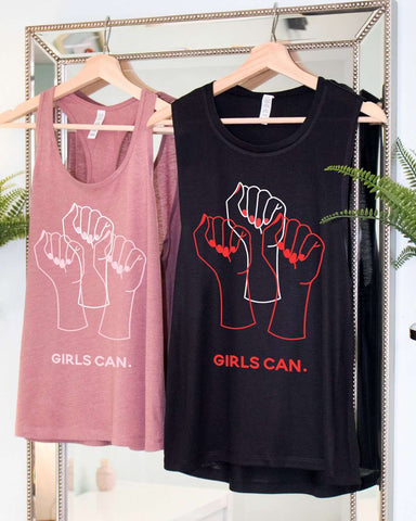 "GIRLS CAN" Tank Top