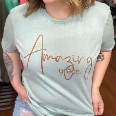 Amazing Grace T-Shirt – Stylish & Trendy Shirt for Girls