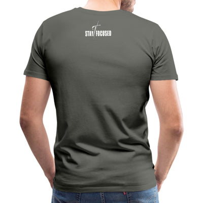 Mens T-shirt - Stay Focused Motivational Inspiration