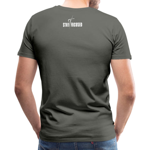 Mens T-shirt - Stay Focused Motivational Inspiration