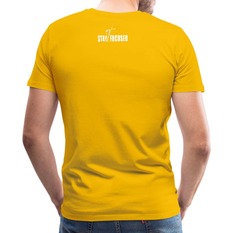 Mens T-shirt - Stay Focused Motivational Inspiration